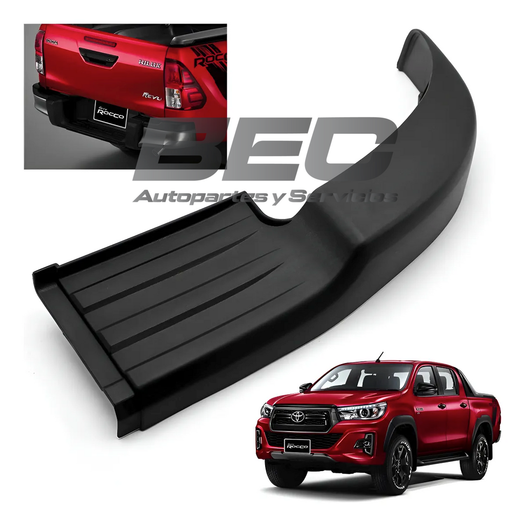 Moldura Parachoque Trasero Derecho Toyota Hilux 2016-2024