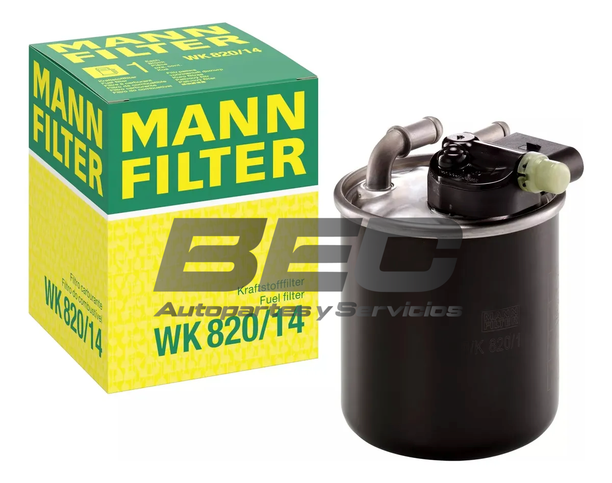 Filtro de Petroleo Clase A Cla Gla W246 Mann Mercedes Benz