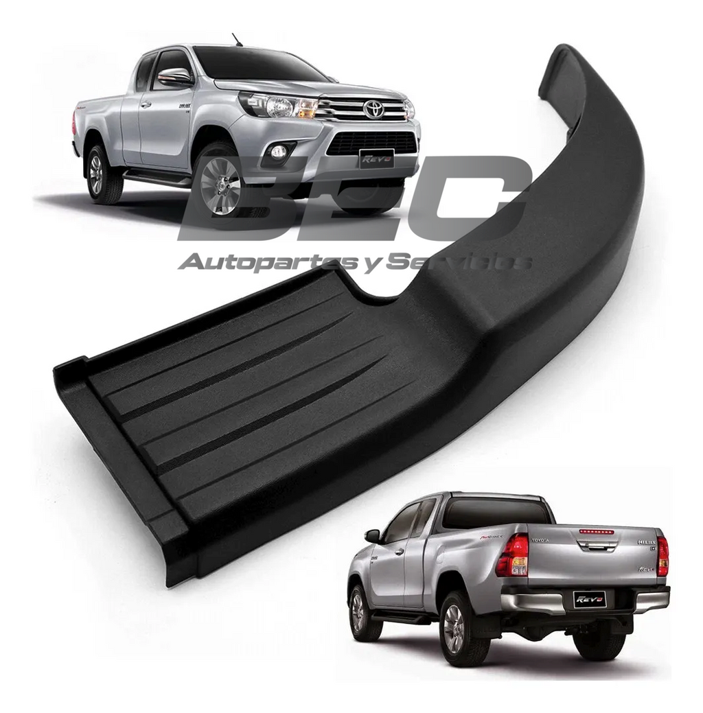 Moldura Parachoque Trasero Derecho Toyota Hilux 2016-2024