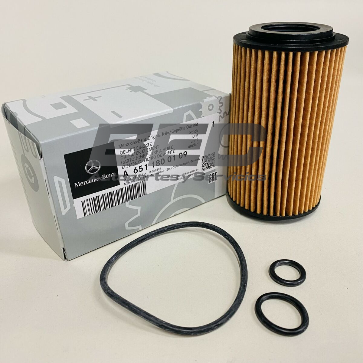 Filtro de Aceite Motores Diesel Mercedes Benz