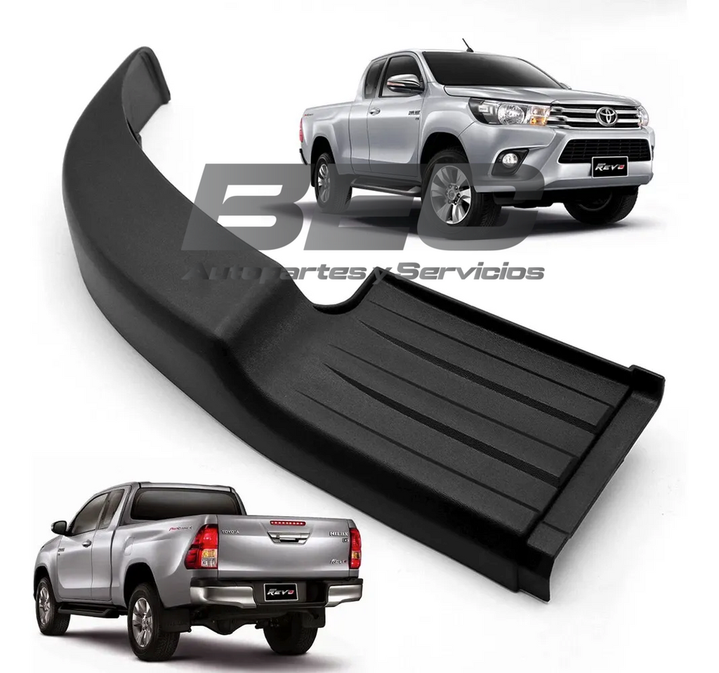 Moldura Parachoque Trasero Izquerdo Toyota Hilux 2016-2024