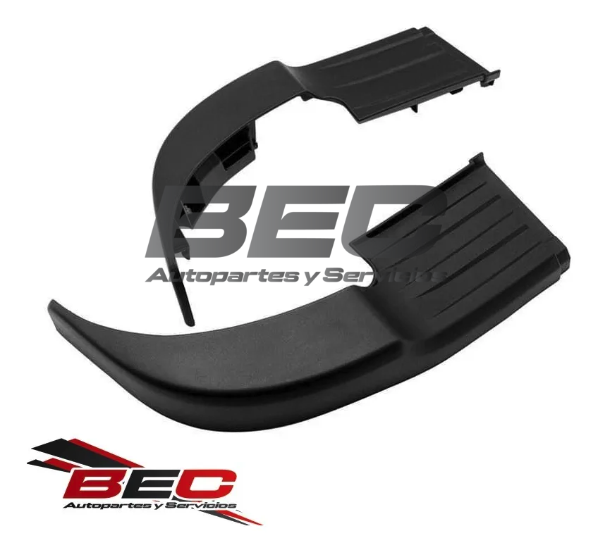 Par de Moldura Parachoque Trasero Toyota Hilux 2016-2024