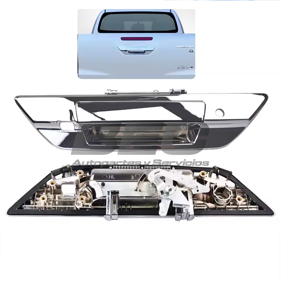 Manilla de Portalón Cromada Toyota Hilux 2016 al 2024