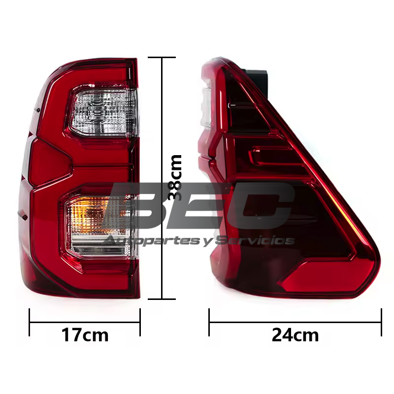 Foco Trasero LED Derecho Toyota Hilux 2016-2024