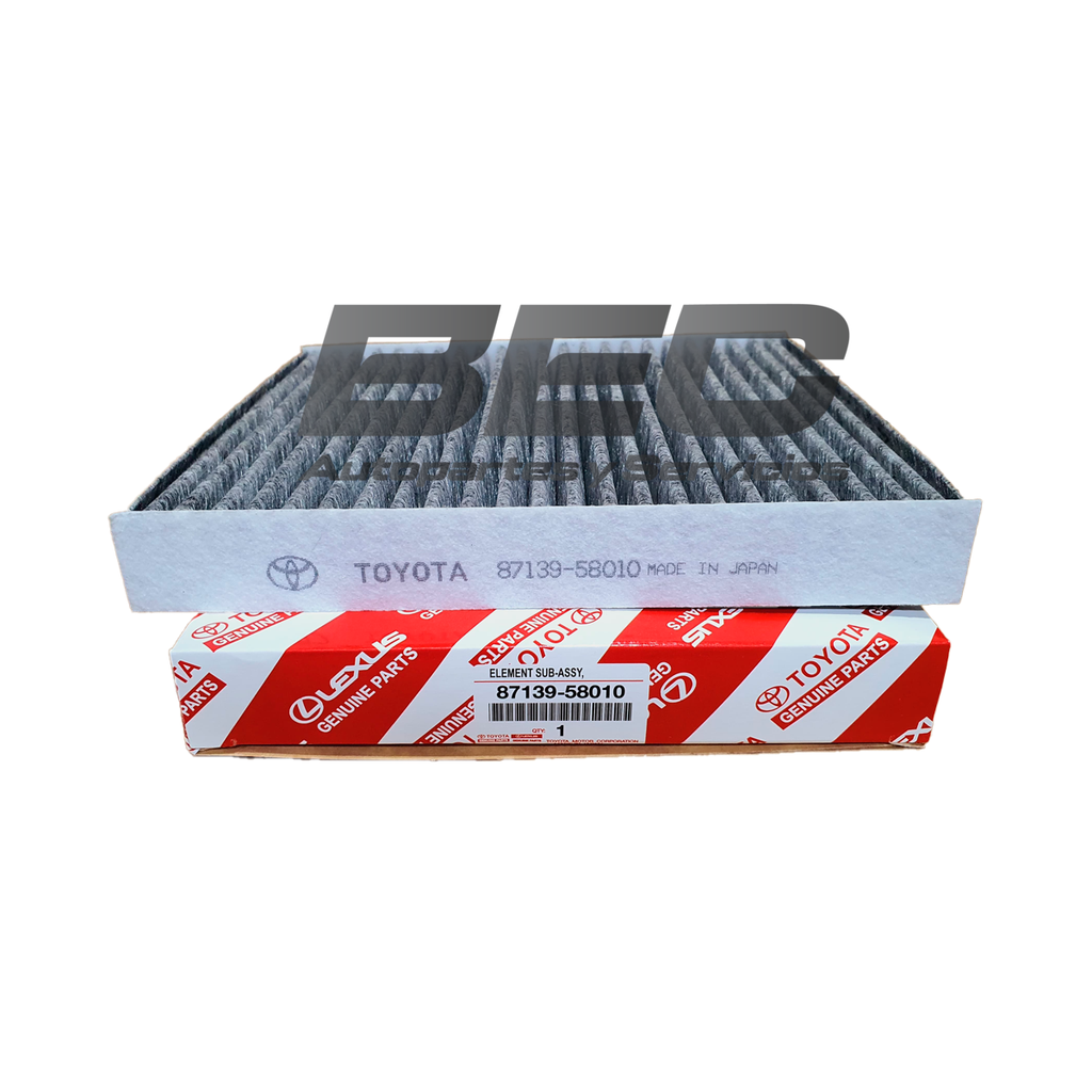 Filtro de Polen con Carbono Toyota Hilux 2016 al 2024