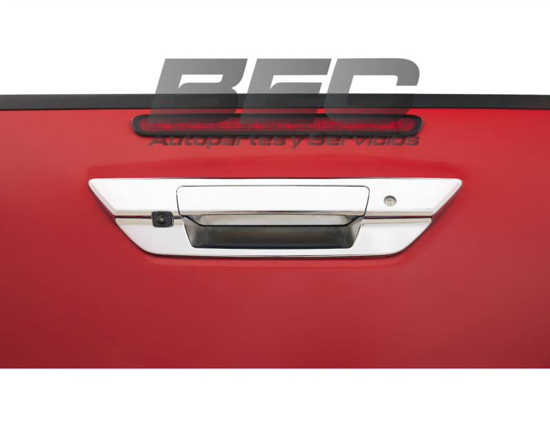 Manilla de Portalón Cromada con Cámara de Retroceso Toyota Hilux 2016-2024